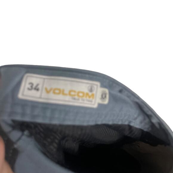 Volcom Stone Men's Size 34 Blue Chino Shorts - Picture 7 of 10